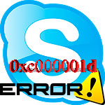 Ошибка при инициализации приложения 0xc000001d в Skype